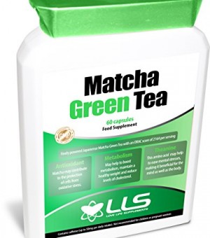 LOVE-LIFE-Japanischer-Matcha-Grntee-Leistungsfhiges-Antioxidans-schtzt-die-Zellen-vor-oxidativem-Stress-und-hilft-pflegen-ein-gesundes-Gewicht-60-Kapseln-Premium-GMP-Supplement-0