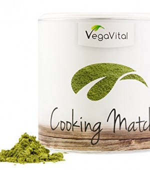 VegaVital-BIO-Matcha-Tee-for-Cooking-100g-Ideal-zum-Kochen-Backen-und-fr-Mixgetrnke-0